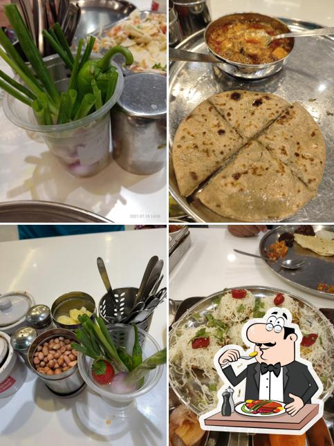 Meals at Shree Khodiyaar Kathiyawadi Dhaba