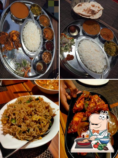 Chicken curry at Spice House A/C Family Restaurant & Bar