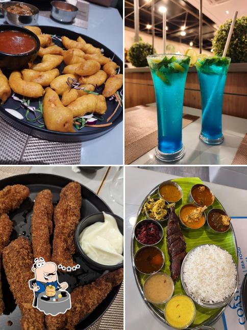 Food at The Coastal Taste Family Restaurant