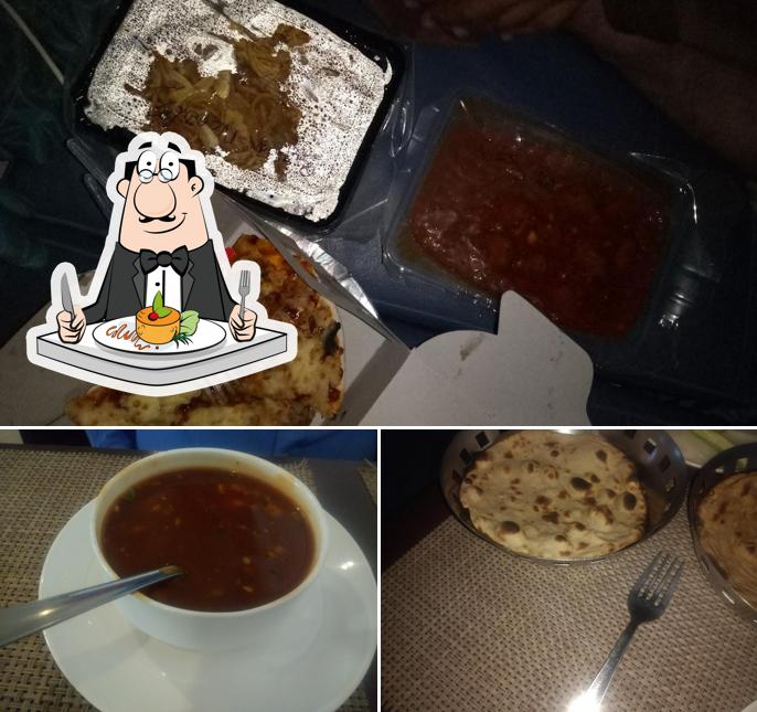 Food at Honeydew Restaurant