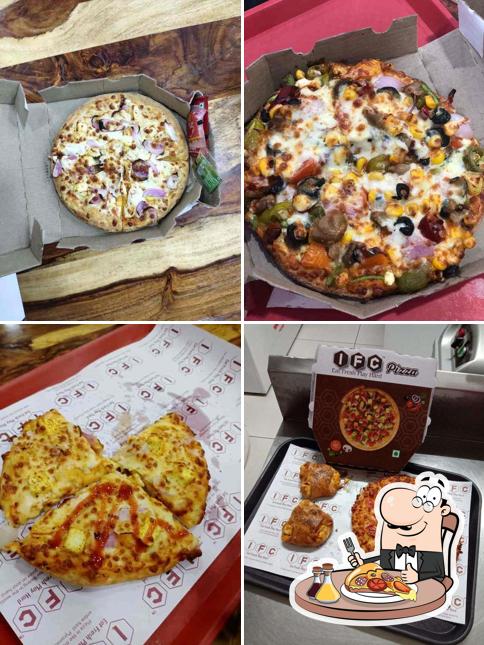 Order different types of pizza