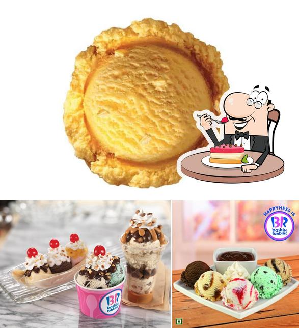 Enjoy one of the sweet dishes