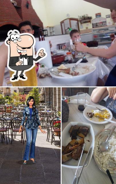 O interior do Frango Atropelado