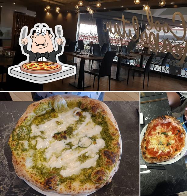 A Fresco Trattoria Pizzeria Napoli Centrale, puoi assaggiare una bella pizza