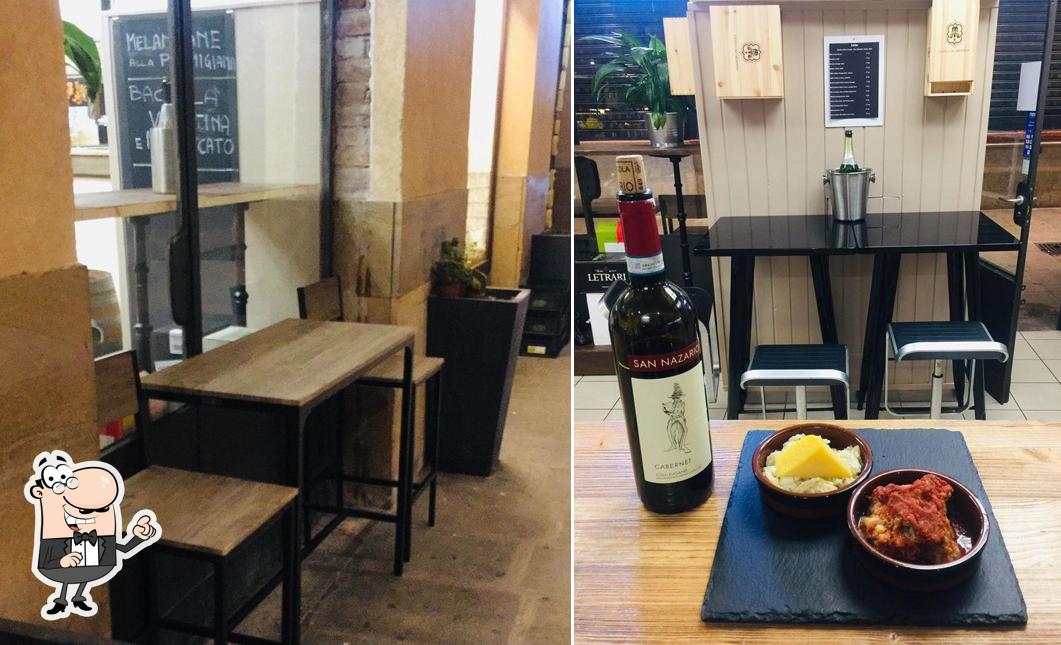 Gli interni di Chez Hugo - Wine Bar - Epicerie Fine