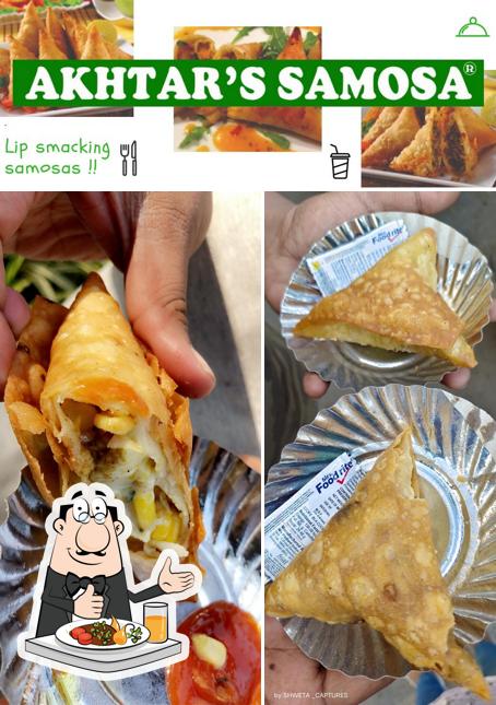 Food at Akhtar’s Samosa