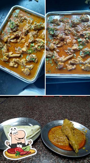 Get meat meals at Ambika
