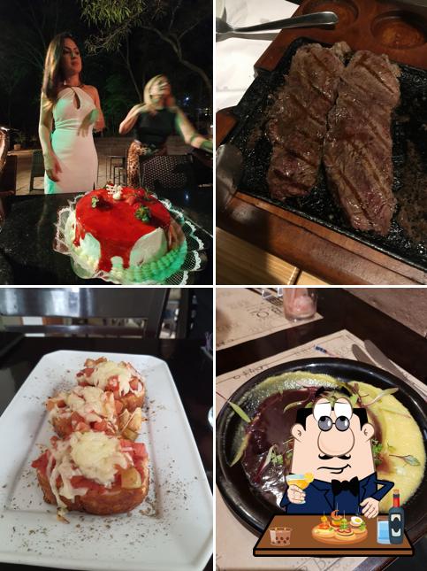 Bruschettas em BBQ Boutique de Carnes & Grill