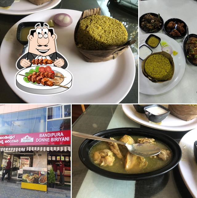 Food at Bandipura donne biriyani