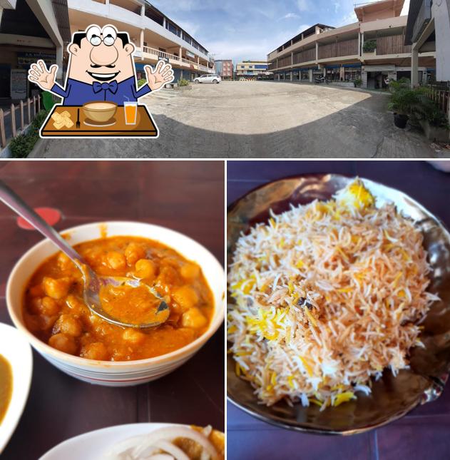 Take a look at the photo displaying food and exterior at LUCKNOW NAWABS & KEBABS