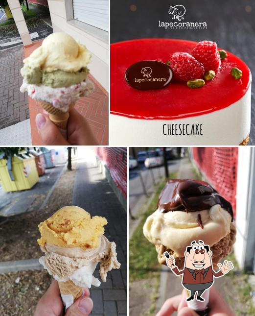 Cibo al Gelateria Lapecoranera