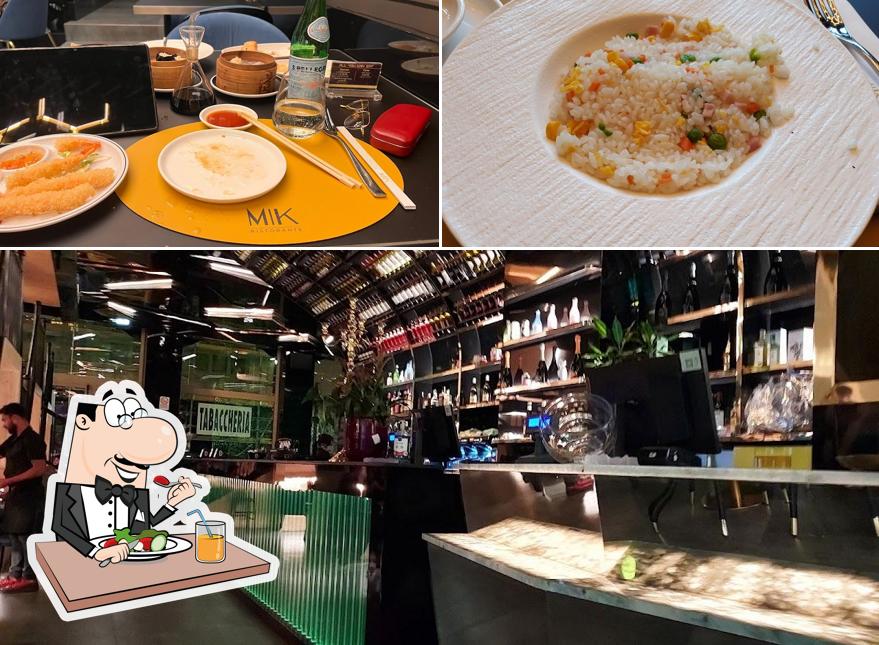 Dai un’occhiata alla foto che raffigura la cibo e interni di MIK SUSHI SOLFERINO