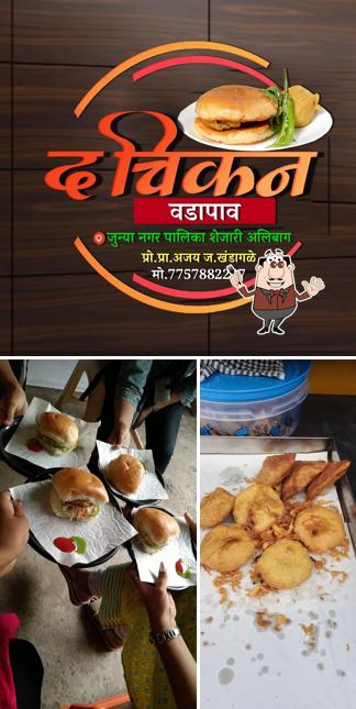 THE CHIKAN WADAPAV. Best vadapav alibag