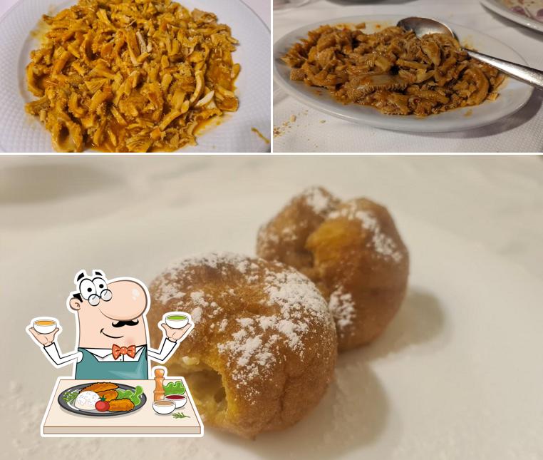 Cibo al Trattoria Da Mario Milan Club Albertini