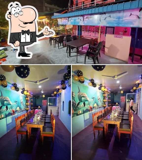 The interior of pinkhashtagcafe