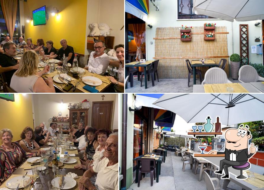 Gli interni di La Pecorella Ristorante