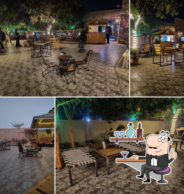 The interior of The Leaf - Garden Cafe & Events