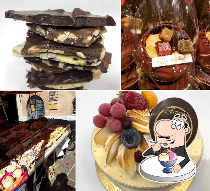 l'Arlequin - Fornerod offre un'ampia varietà di dolci