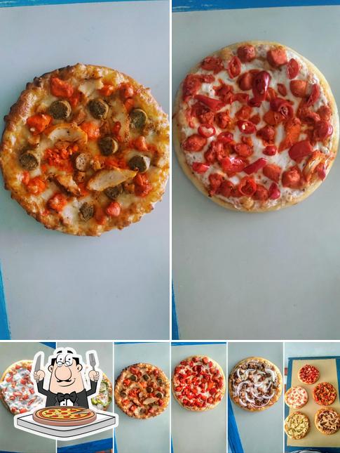 Pick pizza at Cheese Pizza