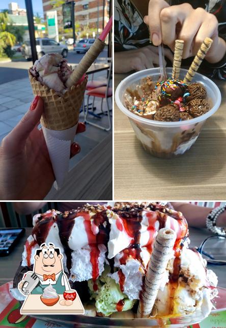 Peça uma das opções doces