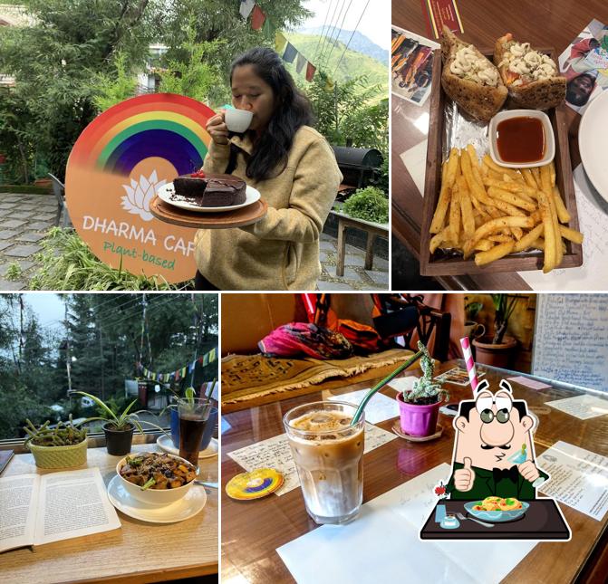 Food at Dharma Cafe