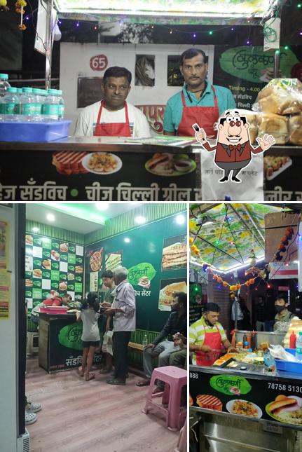 The restaurant's food and beverage