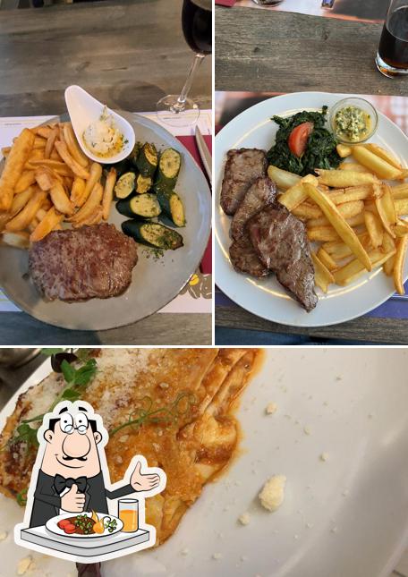 Platti al Auberge de La Ferme Droz-dit-Busset