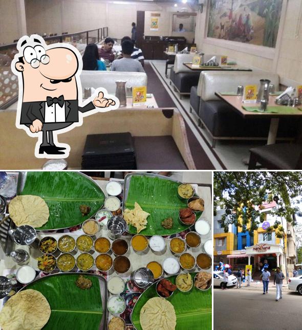 Check out how Nandhana Palace - Andhra Style - New Bel Road looks inside