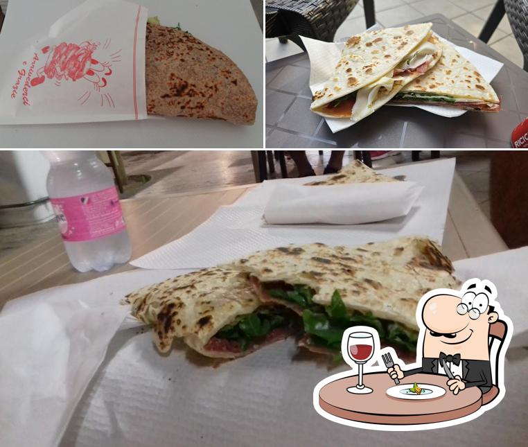 Platti al Piadineria Da Romano
