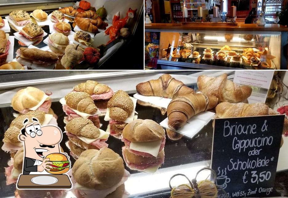Prova un hamburger a Bar Kaffee Alpen