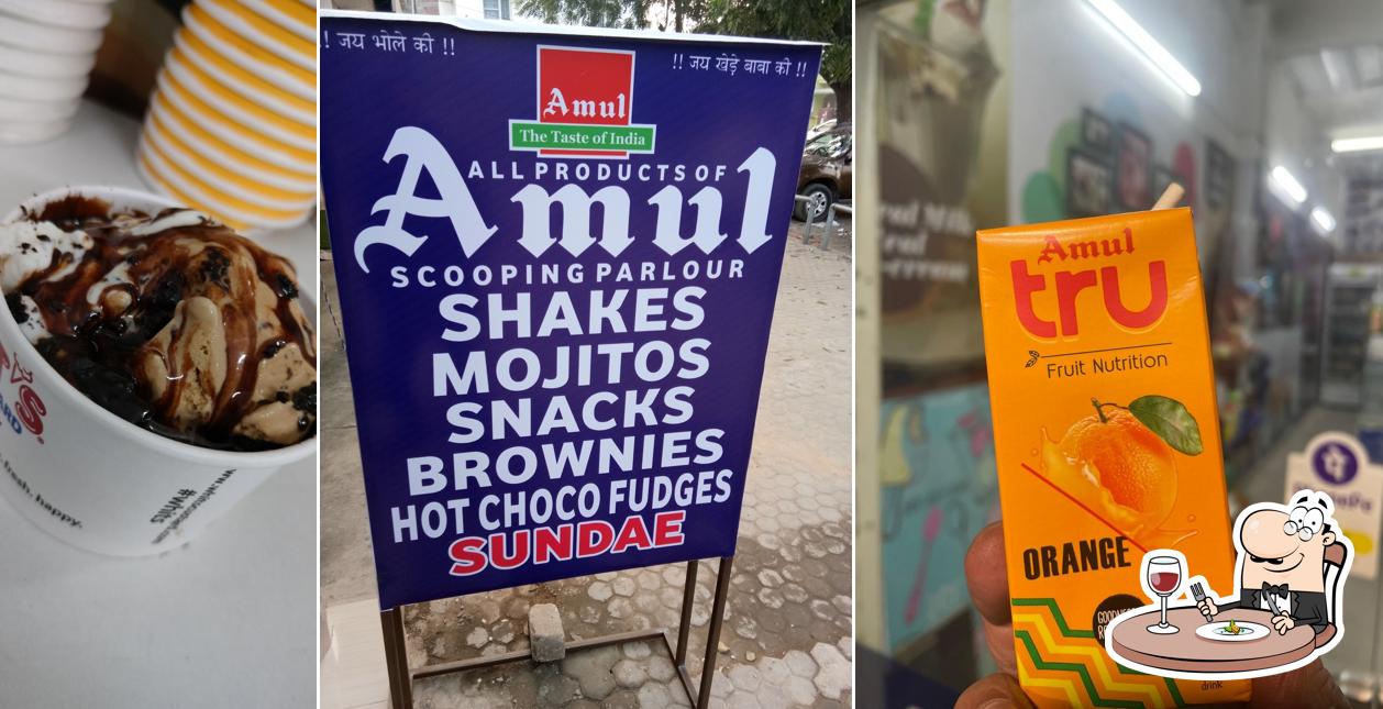 Food at Amul Icecream Parlour huda Food at Amul Icecream Parlour huda