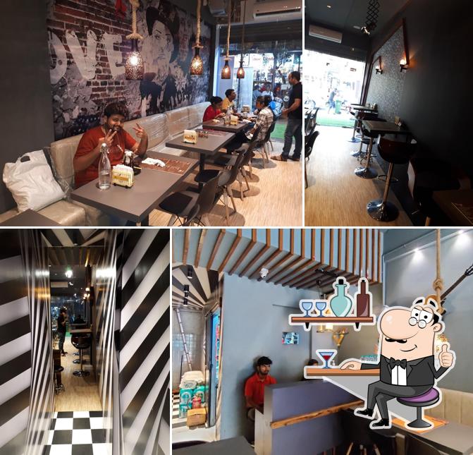 The interior of Cafe Crew