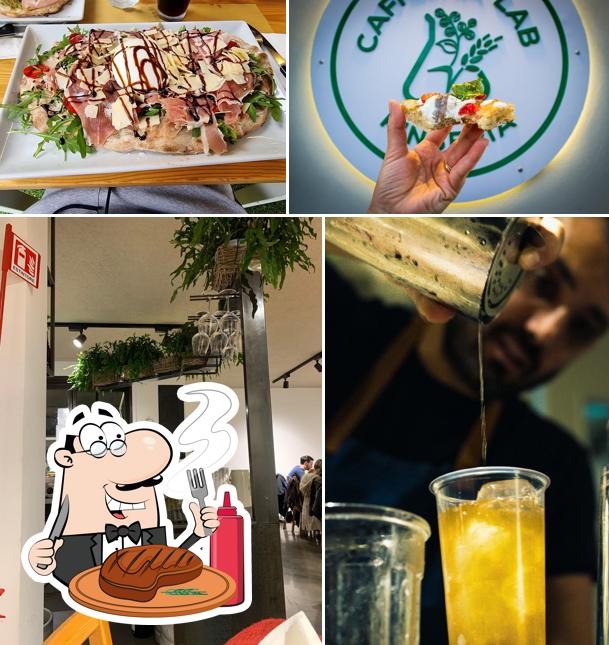 Ordina i un pasto a base di carne a Caffeina lab - pinsa & specialty coffee