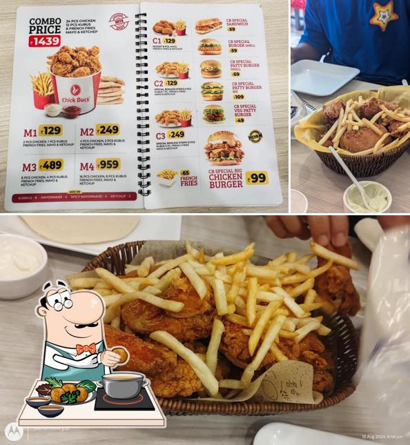 Falafel at Chick Buck