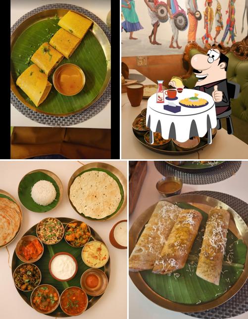 Cheese plate at Dakshin Bhojnam