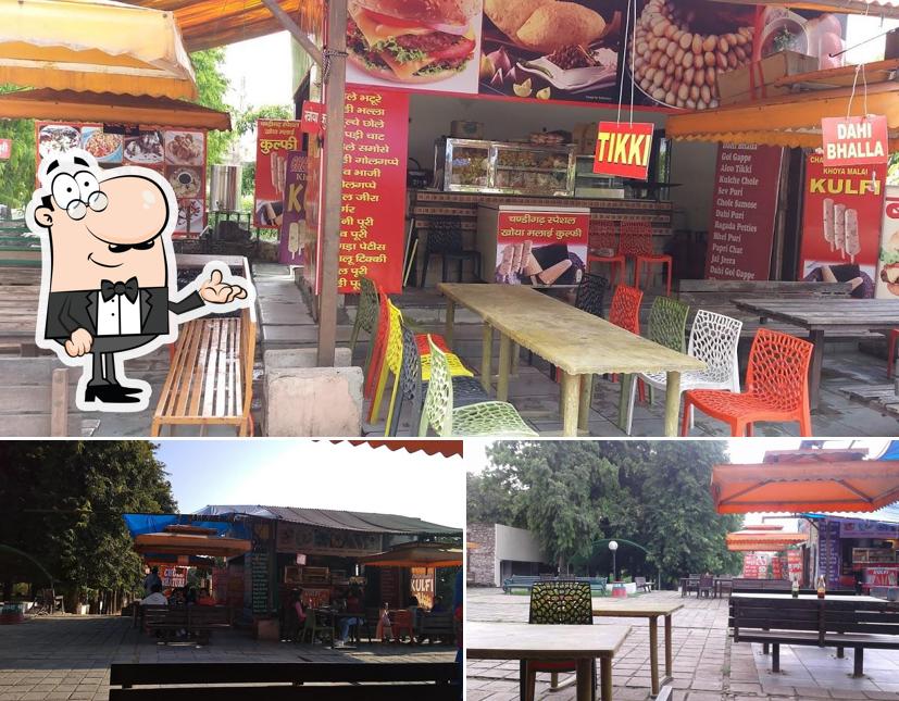 Check out how Fast Food Court Pinjore Garden looks inside
