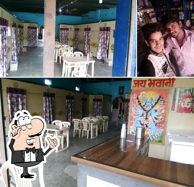 The interior of Hotel Garima