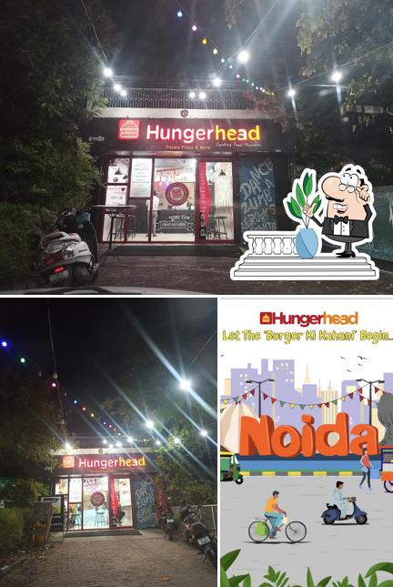Check out how Hungerhead - Best Burgers in Meerut !! looks outside