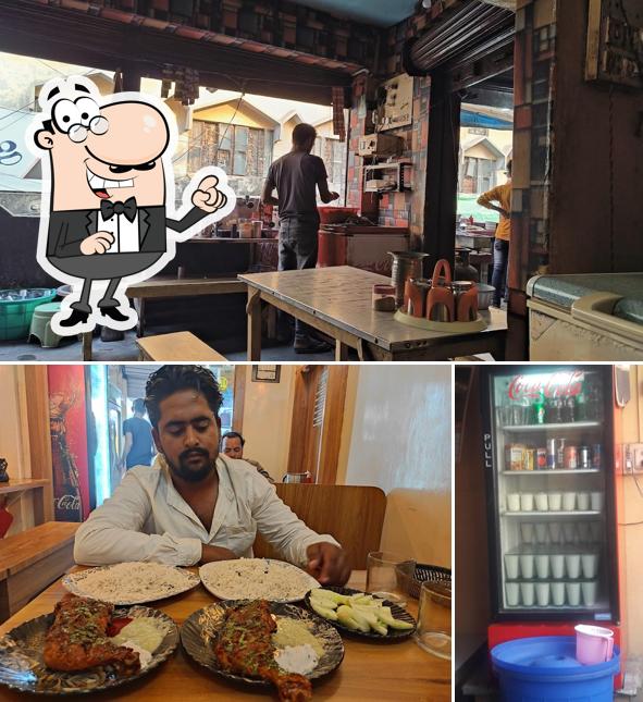 The interior of Izhar Lassi Wale