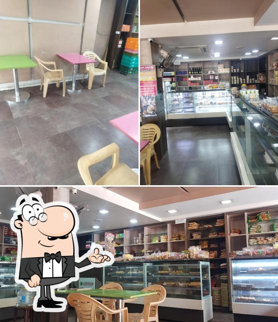 The interior of Jayaram Bakery And Sweets