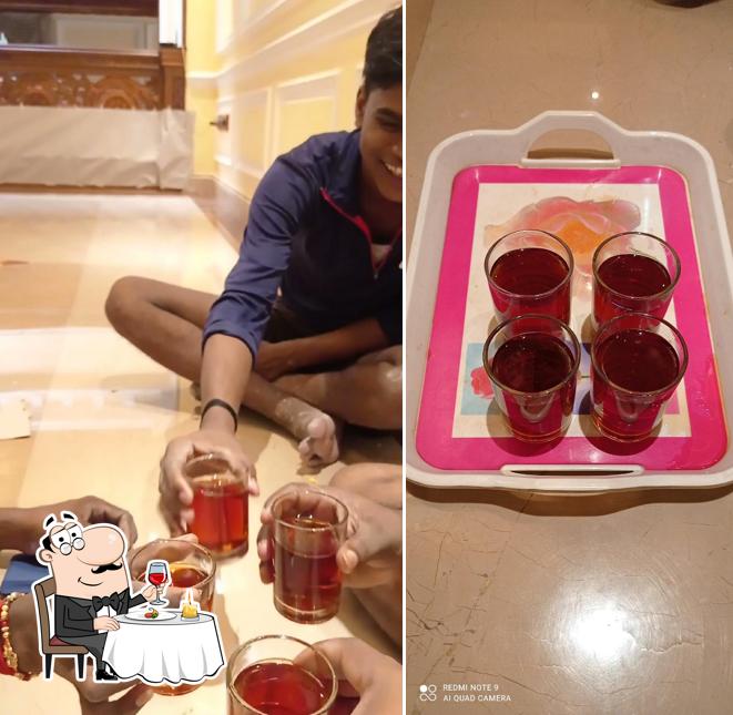 It’s nice to enjoy a glass of wine at Kayal Cafe