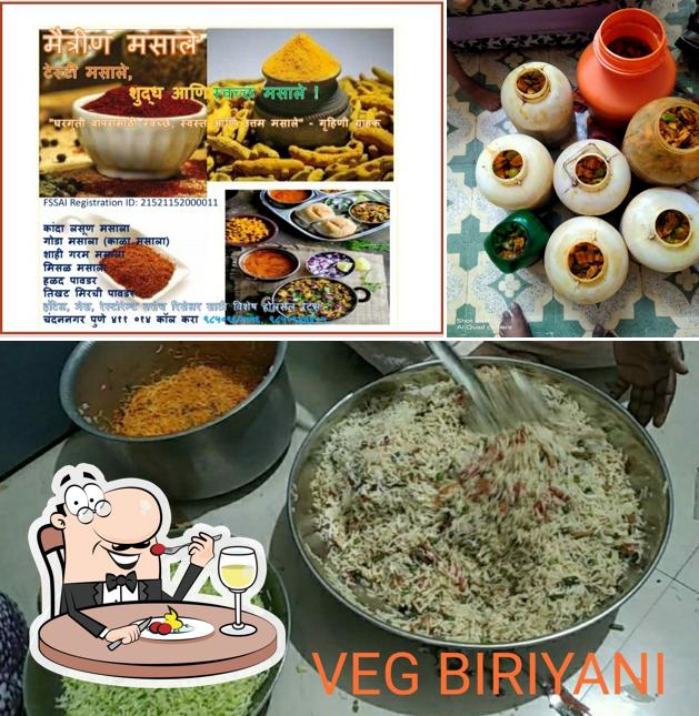 Meals at Maitrin Gruha Udyog