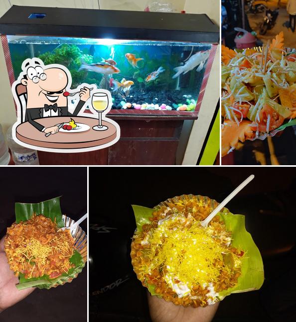 Food at Raju Churumuri Center