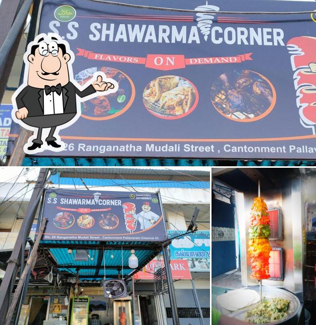 The interior of S S Food Corner