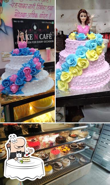 Cake N Cafe serves a number of desserts
