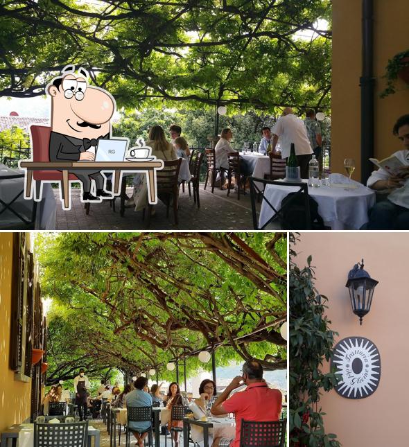 Gli interni di Ristorante Trattoria del Glicine