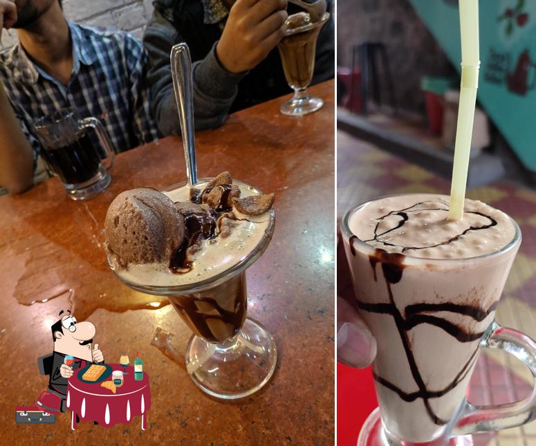 Coffee Stop serves a selection of desserts