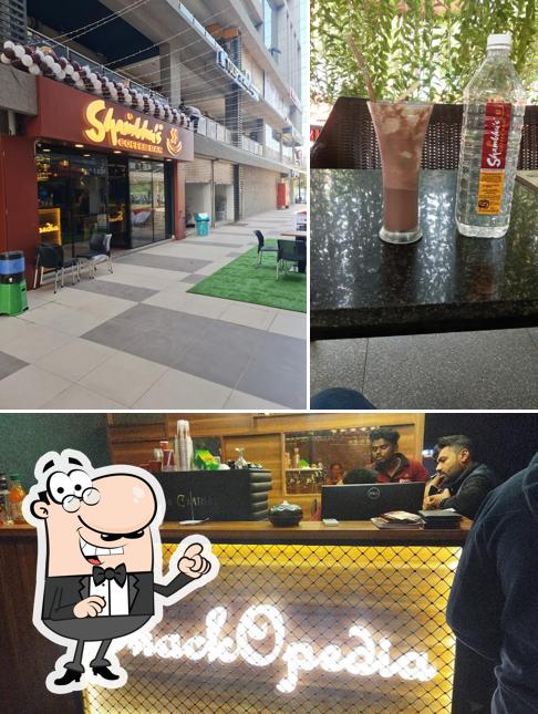 The interior of Shambhu’s Coffee Bar Gandhinagar