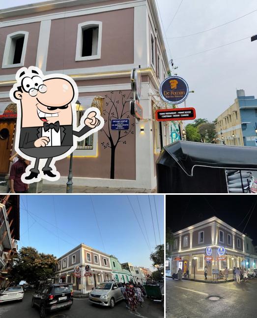 Among various things one can find exterior and food at De Roman Multi Cuisine Restaurant