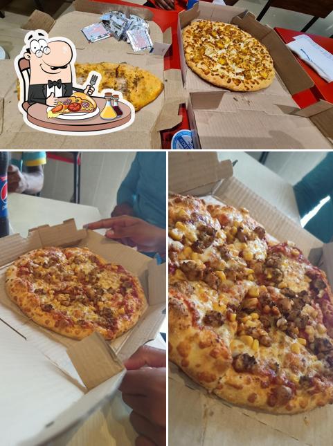 Try out pizza at Domino's Pizza Kanathur, Chennai